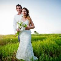 Kerryn and John married in Bali